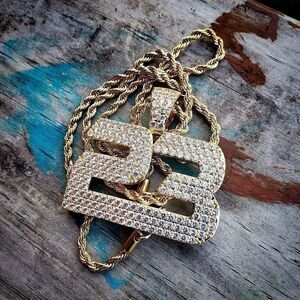 Iced out 23 Jordan Necklace